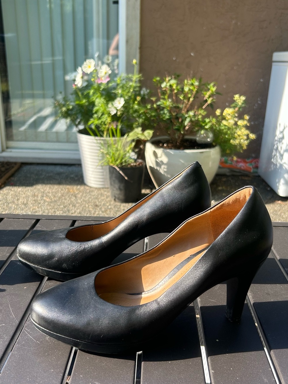Clarks Brier Dolly Black pumps